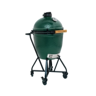 Gril LARGE Big Green Egg v integgrovaném pojízdném stojanu